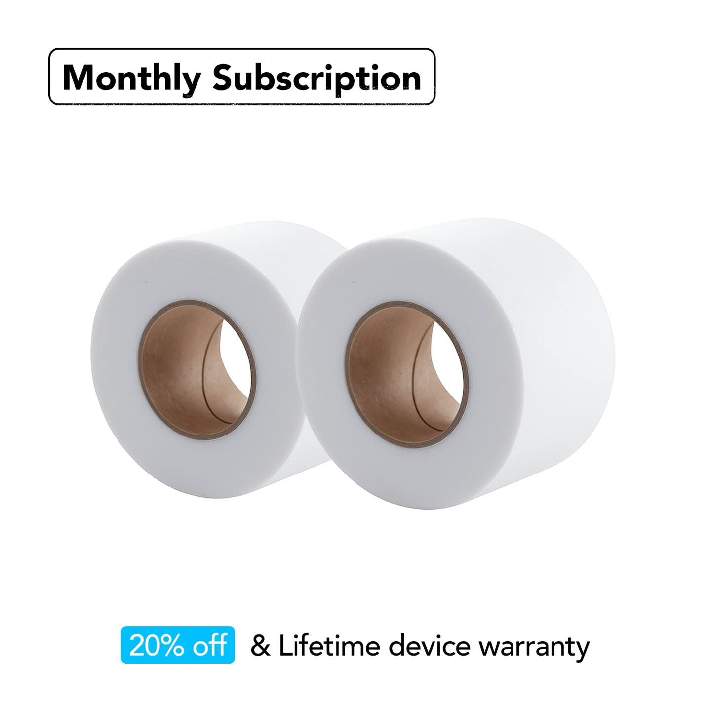 N-Clear Nano Fleece Roll, Auto-Refill (Monthly)