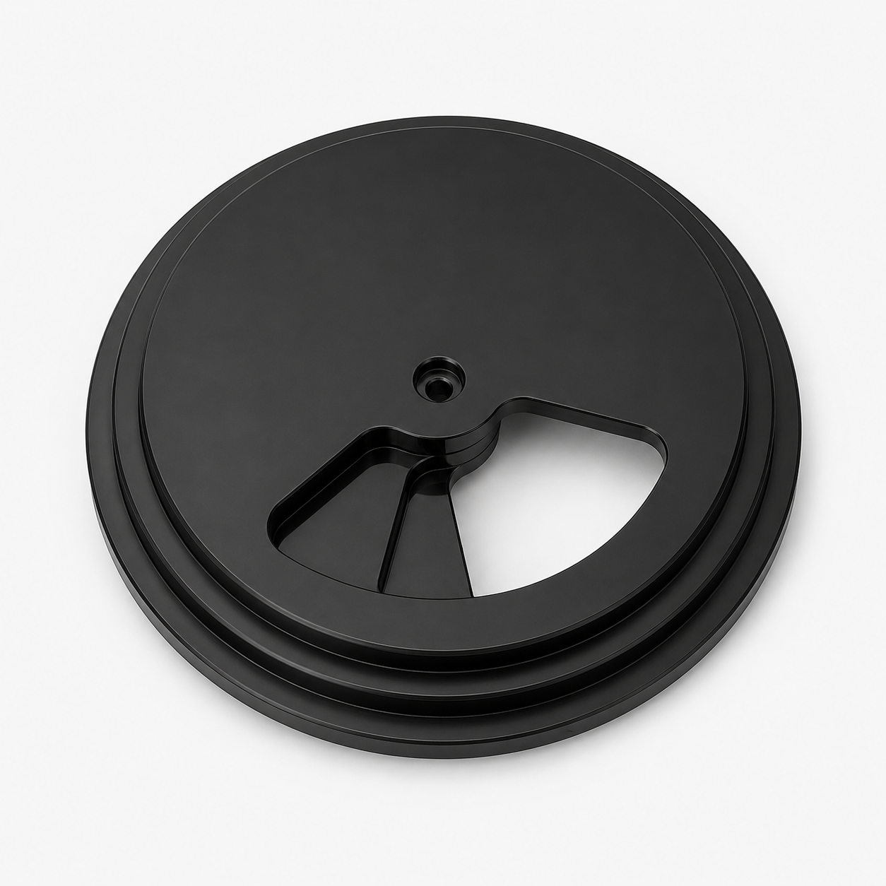 Three-layer universal adjustable filter sock adapter for 85-103 mm openings