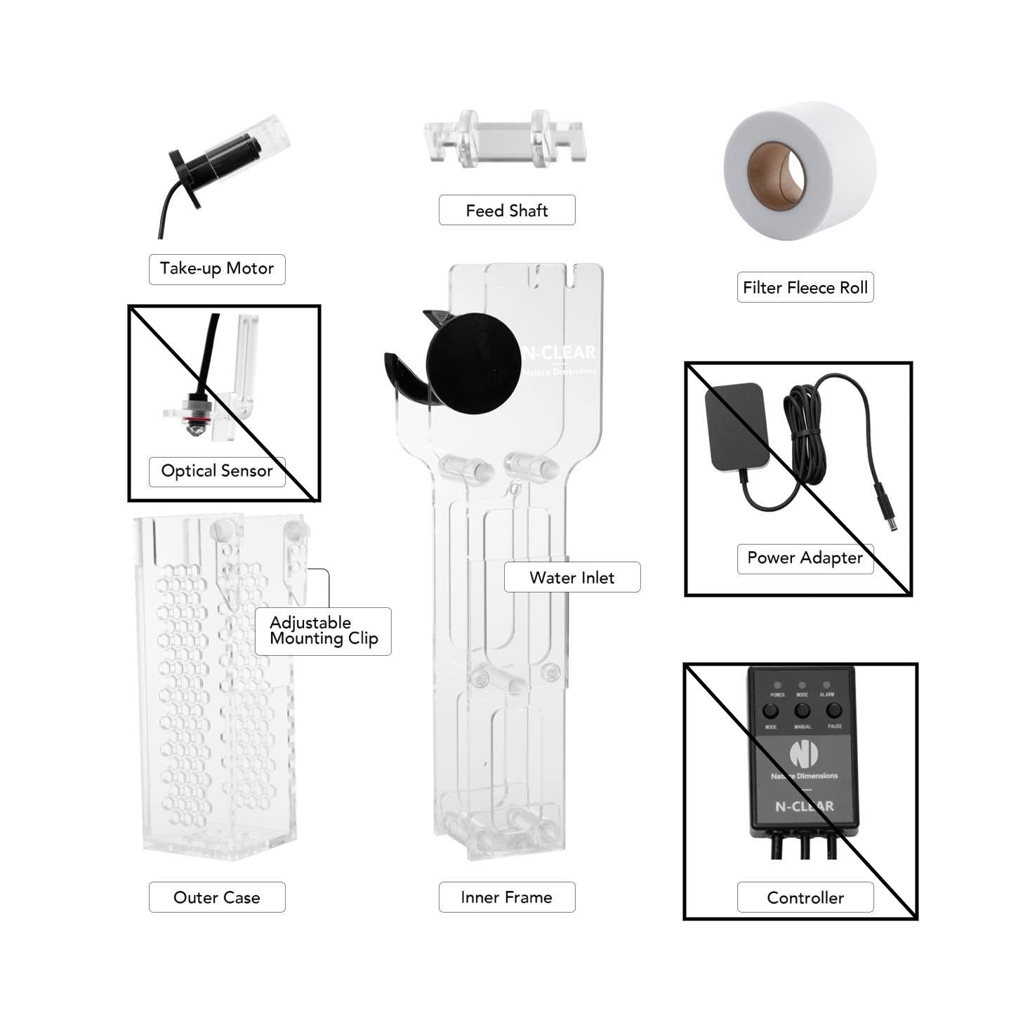 Nature Dimensions N-Clear Filter Dual Add-On