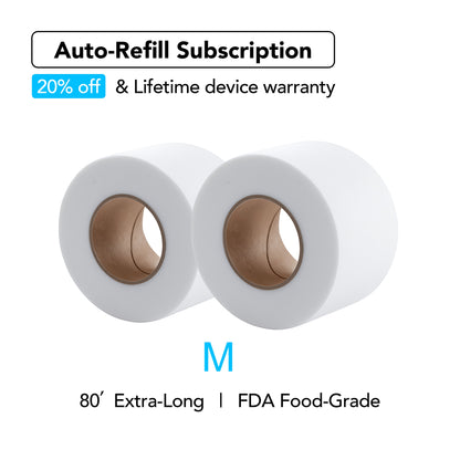 Auto‑Refill | N-Clear M Fleece Roll, 2-Pack