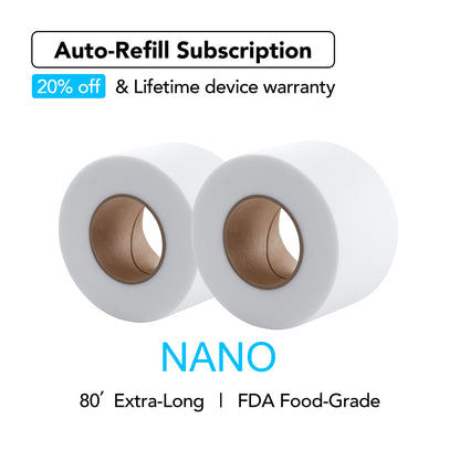 Auto‑Refill | N‑Clear Nano Fleece Roll, 2-Pack