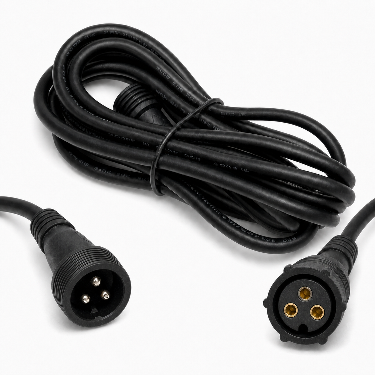 N-Clear sensor extension cable, 5 ft, with three-pin connectors