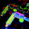 N-Neon Fluorescent Coral & Fish Caliper