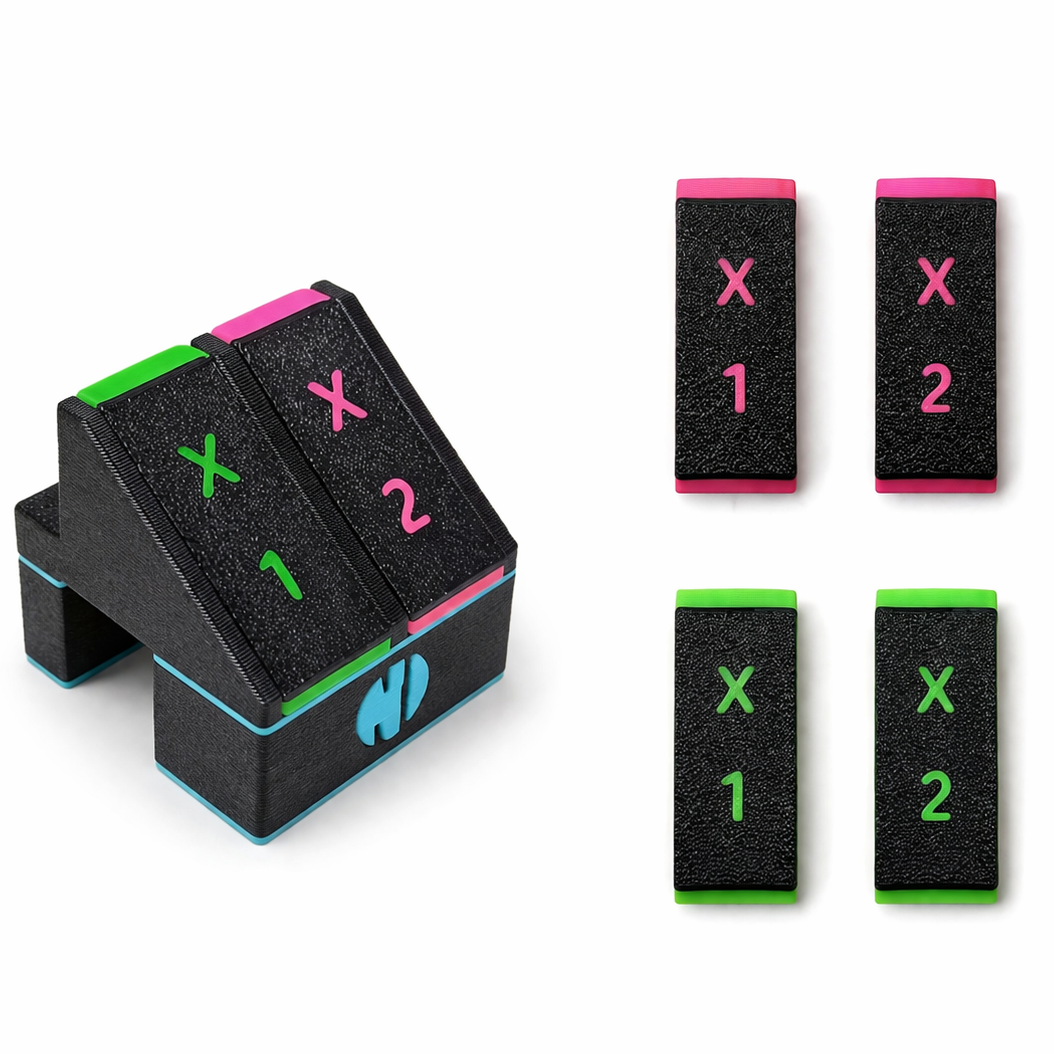 N-Neon Tubing Organizer 2 Dosing Channels