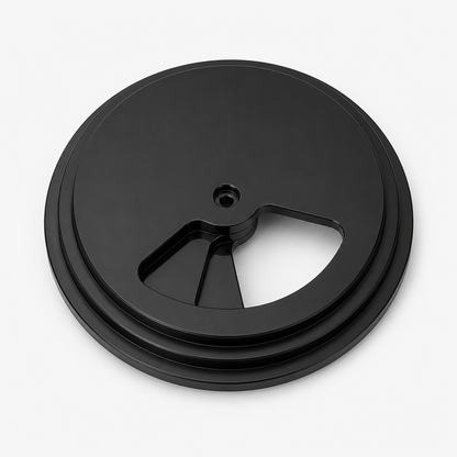Three-layer universal adjustable filter sock adapter for 85-103 mm openings